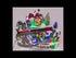Animated Christmas Village with Train Station Musical Light-up Snowy Scene